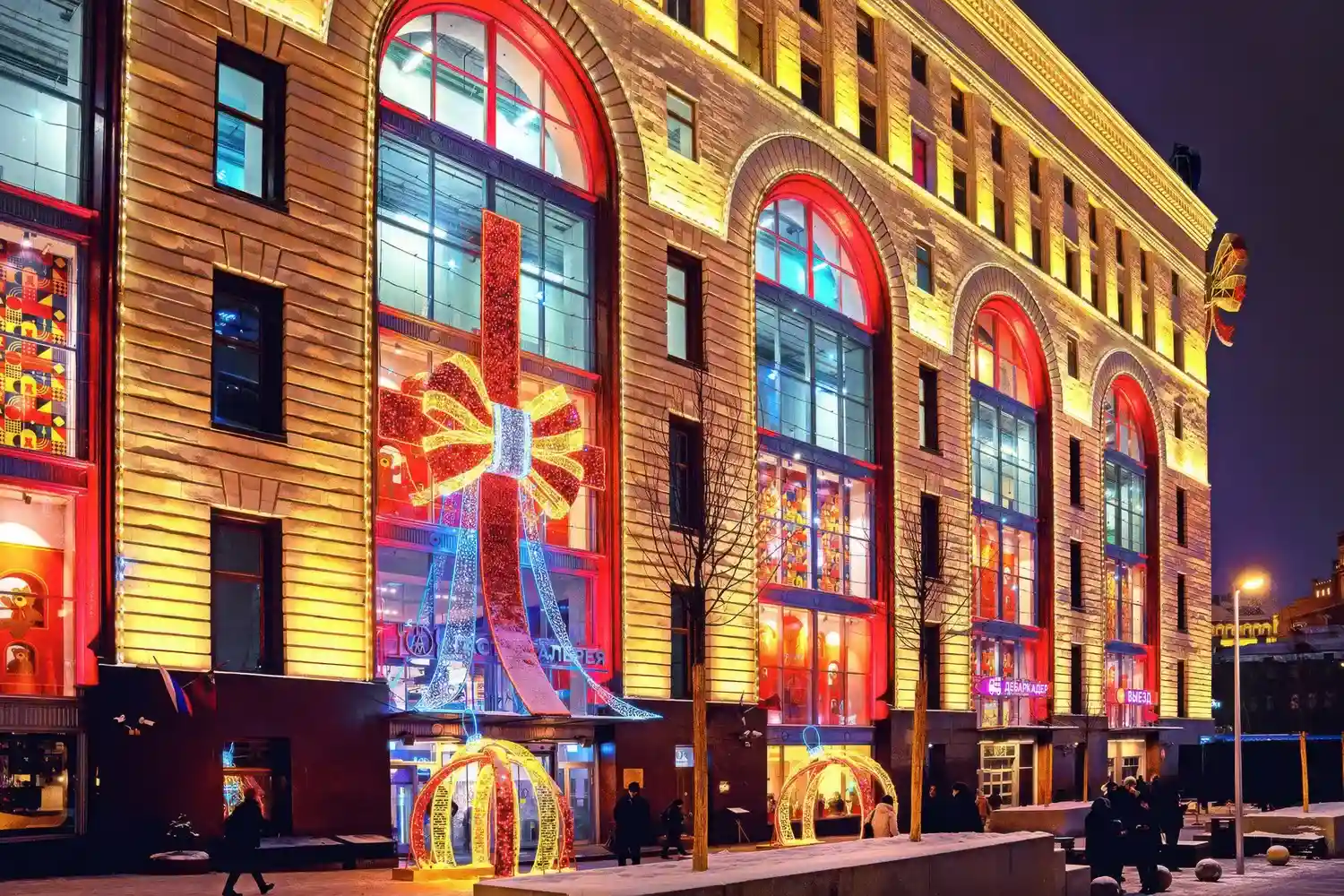 Оформление
фасадов